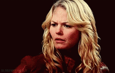 Woman Face Close Up With Blog Difficult GIF