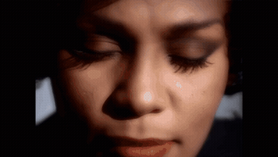 Woman Face Close Up With Eyes Closed GIF