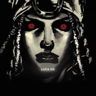 Woman Face Close Up With Luca.vg GIF