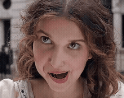 Woman Face Close Up With Muglife GIF
