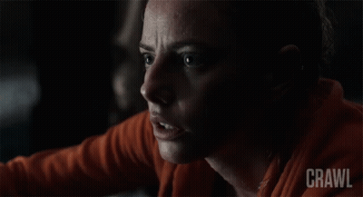 Woman Face Crawl GIF