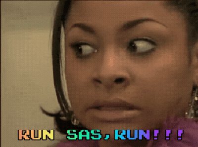 Woman Face Run Sas Run GIF