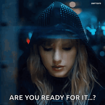 Woman Face Saying Are You Ready For It GIF