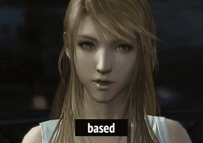 Woman Face Saying Based GIF