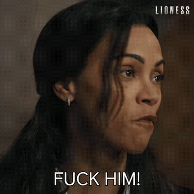 Woman Face Saying Fuck Him GIF