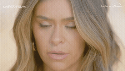 Woman Face Saying Mormon Wives GIF