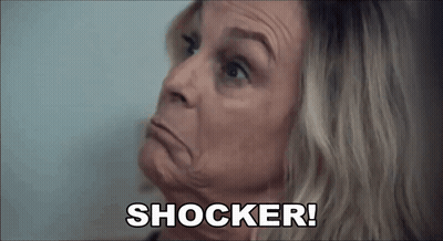 Woman Face Saying Shocker GIF
