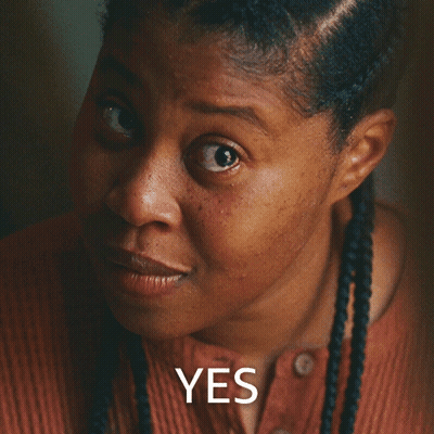 Woman Face Says I Think It's Beautiful GIF