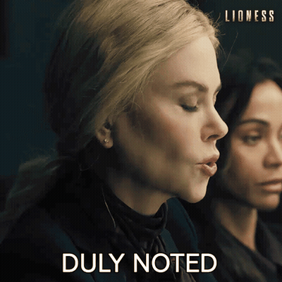 Woman Face With Duly Noted GIF