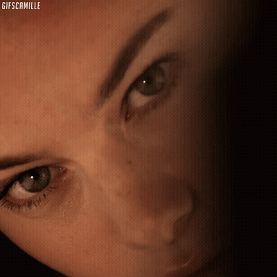 Woman Face With Gifscamille Text GIF