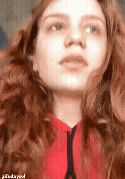 Woman Face With Gifsdayrol Text GIF