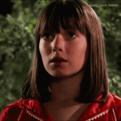 Woman Face With Henry Cavill Fansite Hashtag GIF