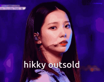 Woman Face With Hikky Outsold GIF