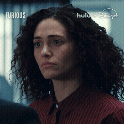 Woman Face With Hulu On Disney GIF