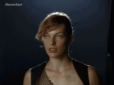 Woman Face With Illusive Soul GIF