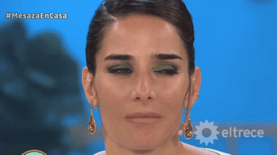 Woman Face With #Mesazaencasa GIF