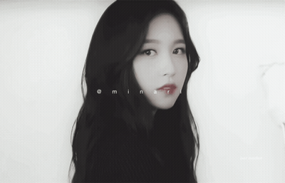 Woman Face With Mina GIF