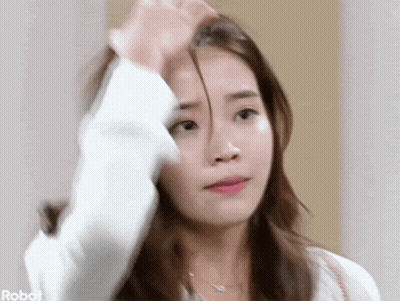 Woman Face With Robot Written Below GIF