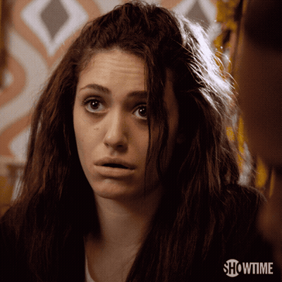 Woman Face With Showtime Logo GIF