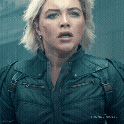 Woman Face With Thunderbolts GIF