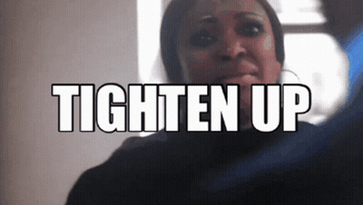 Woman Face With Tighten Up GIF