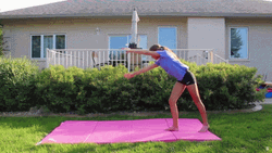 Woman Fantastic Flipping Cartwheel GIF