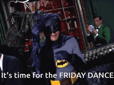 Woman Feeling Blessed And Thankful On Friday GIF