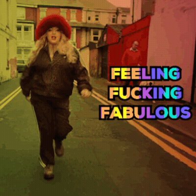 Woman Feeling Fucking Fabulous GIF