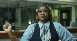 Woman Finger Snap With Attitude GIF