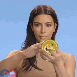 Woman Flipping The Coin  GIF
