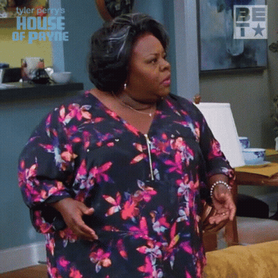 Woman Floral Dress Tyler Perry's House Of Payne GIF