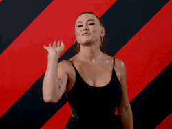 Woman Flying Kiss Bye Bye Meme GIF