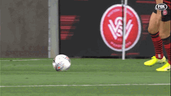 Woman Football Athlete Warming Up Her Feet GIF