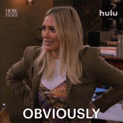 Woman From How I Met Your Father Says Obviously GIF
