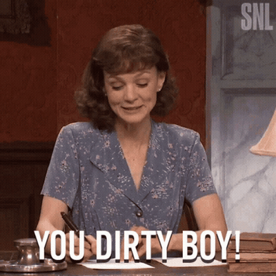 Woman Giving Middle Finger Saying Yass Get Dirty GIF