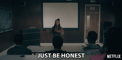 Woman Giving Presentation Netflix Ad GIF