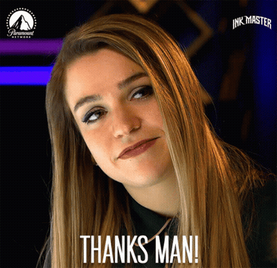 Woman Giving Thanks Gesture GIF