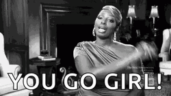 Woman Go Girl Kudos GIF