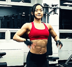 Woman Gym World GIF