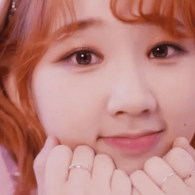 Woman Hands On Chin Close Up