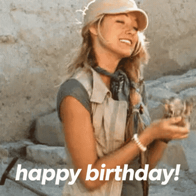 Woman Happy Birthday GIF