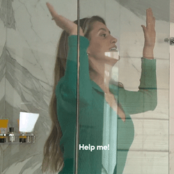 Woman Help Me I'm Trap GIF