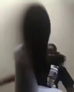 Woman Hitting Phone And Stomp GIF