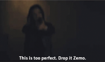 Woman Holding Gun Saying This Is Too Perfect Drop It Zemo GIF