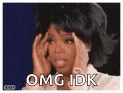Woman Holding Head Saying Omg Idk GIF