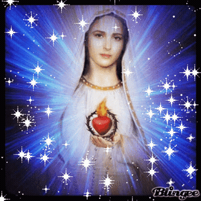 Woman Holding Heart Blingee GIF