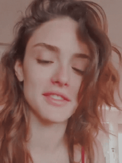 Woman Holding I Love You Mug GIF