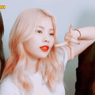 Woman Holding I Love You Sign GIF