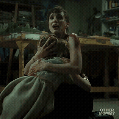 Woman Holding Little Girl Other Mommy GIF