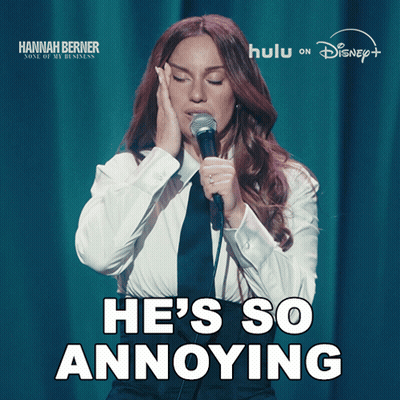 Woman Holding Microphone He's So Annoying GIF